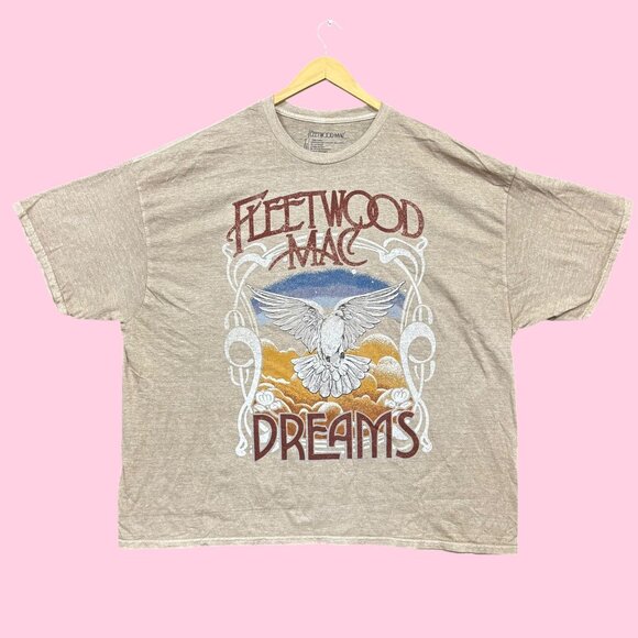 Fleetwood Mac Rumours Dreams Rock Band Oversized Tee 3X - Picture 1 of 4